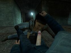 1boy 1girls 3d alyx_vance blowjob citizen erect_penis erection female female_focus half-life half-life_(series) half-life_2 human human_female human_male human_only male male_07 penis sex straight tagme tripwired unseen_male_face