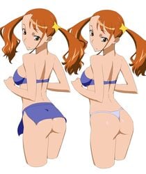 anohana:_the_flower_we_saw_that_day ass bra breasts brown_eyes brown_hair female nadeara_bukichi naruko_anjou panties pixiv_thumbnail pointy_chin resized thong underwear