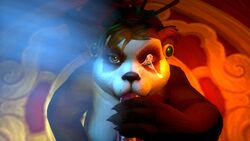 3d anthro bear breasts cum cum_on_eye cum_on_face erection fellatio female fur hair looking_at_viewer mammal nordvarg1 oral overweight overweight_female panda pandaren penis sex solo video_games warcraft