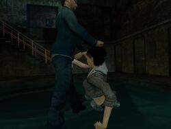 1boy 1girls 3d alyx_vance citizen erect_penis erection female half-life half-life_(series) half-life_2 human human_female human_male human_only male male_07 penis sex straight tagme tripwired