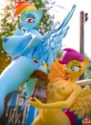 rainbow dash (mlp) from friendship is magic by forsaken (artist)
