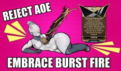 1girls breasts english_text hips holding_weapon mrwarframeguy nova_(warframe) spacewaifu text thick_thighs thighs thumbnail tummy upscaled warframe wide_hips youtube