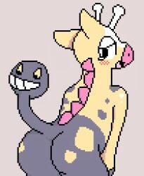 1boy 2d 2d_animation absurd_res anal analingus animated anus ass blowjob blush butt cum deepthroat game_freak gif girafarig hi_res licking_anus living_tail oral penis pixel_animation pixel_art pokémon pokémon_(species) pokemon pokemon_(species) sharing_a_body tail tail_mouth tongue tongue_fucking tongue_in_anus tongue_out uncensored upscaled watermelon_(artist)