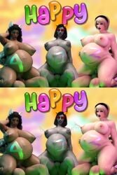 3boys 3d 3girls balls breedingduties cum_in_pussy dark_skin dave_strider dog_girl homestuck huge_belly huge_breasts huge_nipples jade_harley john_egbert lactation lipstick milk nipples orgy penis pregnant pregnant_sex pussy ready_to_pop rose_lalonde terezi_pyrope testicles troll unseen_male_face