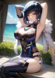yelan (genshin impact) from genshin impact by subaruarm