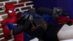 1boy 3d alleyway animated blowjob cowman crossover deepthroat dumpster eastern_and_western_character female fire_emblem fire_emblem_awakening ground head_grab head_holding infected_heart lucina_(fire_emblem) marvel marvel_comics nintendo spider-man spider-man_(series) street video