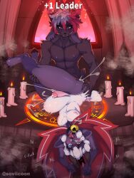 lamb (cult of the lamb) from cult of the lamb by soviicoon