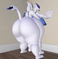 animated big_ass big_breasts breasts bubble_butt female ferialexonar huge_ass lugia no_humans pokemon pokemon_(species) sex tagme video