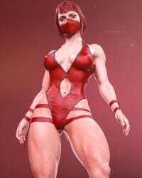 1girls 3d abs assassin athletic athletic_female big_breasts breasts busty cleavage curvy female female_focus female_only fit fit_female huge_breasts humanoid kunoichi large_breasts legs masked masked_female midway midway_games mortal_kombat mortal_kombat_11 muscular muscular_female nerohunter6 netherrealm_studios outworld outworlder skarlet thick thick_legs thick_thighs thin_waist voluptuous watermark wide_hips