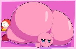 absurd_res ambiguous_gender ass ass bedroom_eyes big_ass big_butt blush blush_stickers cyandrive98 dot_eyes duo hi_res huge_ass huge_butt huge_thighs hyper hyper_ass hyper_butt hyper_thighs kirby kirby_(series) looking_at_ass looking_at_butt looking_at_viewer multicolored_body narrowed_eyes nintendo nude pink_body seductive smile thick_thighs two_tone_body waddle_dee waddling_head wide_eyed