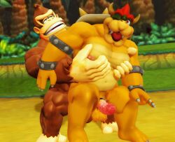 2023 2boys 3d_(artwork) accessory anal anal_sex anthro ape balls bowser cock_ring digital_media_(artwork) donkey_kong donkey_kong_(series) duo gay gay_sex genitals gorilla haplorhine hi_res jewelry koopa male male/male male_only male_penetrated male_penetrating male_penetrating_male malicekira mammal mario_(series) mmd nintendo nipples penetration penis penis_accessory penis_jewelry primate scalie sex spiked_balls spikes spikes_(anatomy)