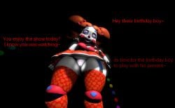 3d 3d_(artwork) baby_(fnafsl) birthday circus_baby circus_baby_(fnaf) five_nights_at_freddy's five_nights_at_freddy's:_sister_location fnaf milf sexbot_circus_baby sister_location solo solo_female text