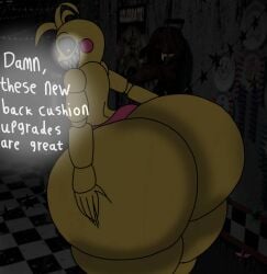 1girls actualbeef animatronic big_ass chicken female five_nights_at_freddy's five_nights_at_freddy's_2 robot robot_girl scottgames theassgod thedumpydrawer toy_chica_(fnaf)