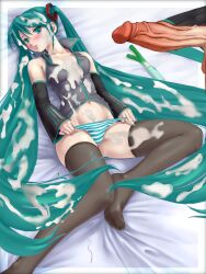 hatsune miku from vocaloid