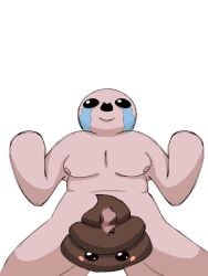 chubby chubby_male dirty dirty_penis fat fat_breasts fat_male isaac_(the_binding_of_isaac) non-human penis poop pooping_on_self sex sex_toy