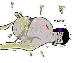 after_sex anal_creampie anal_expulsion anus cum cum_in_mouth large_ass ogre_jack raven_(dc) raven_(teen_titans) tagme
