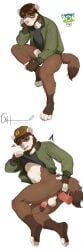 1boy 1boys 1male 1man 4_toes 5_fingers anal anal_insertion anal_juice anal_object_insertion anal_penetration anal_sex backsack brown_hair censored censored_penis clothed clothed_male clothed_masturbation ferret ferret_ears ferret_tail furry furry_male furry_only gay gay_male gay_masturbation goulartehentai green_eyes homosexual homosexual_male male_masturbating male_masturbation male_only masturbation solo vinesauce vinny_(vinesauce)