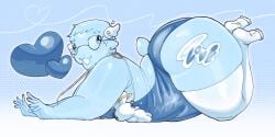 arched_back bbw brakoncut chubby huge_ass huge_thighs hyper_ass nonbinary