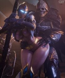 armor armored_female backshots big_breasts blender boots crossover dbd dead_by_daylight doggy_style female_focus female_knight female_penetrated fortnite fortnite:_battle_royale grabbing grabbing_ass holding_weapon imminent_orgasm jacket_open knight larger_male male/female male_dominating_female male_penetrating_female naked_female nipples partially_clothed pounding_ass shiny_skin size_difference spectra_knight_(fortnite) straight stupidroach the_knight_(dead_by_daylight) thick_ass thick_thighs thighs video_games villain villain_on_hero