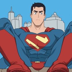 1boy avisgents clark_kent clark_kent_(my_adventures_with_superman) male male_focus male_only my_adventures_with_superman solo solo_focus solo_male superman superman_(clark_kent) superman_(my_adventures_with_superman) superman_(series) tagme