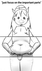 chubby chubby_belly chubby_male fat fat_male funny hairy joel_(vinesauce) joke joke_art naked nude real_person rpf silly silly_face vargskelethor vinesauce