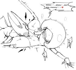 2girls black_body blush blush_lines blushing blushing_female bug bug_girl cunnilingus dialogue eating_pussy female/female female_orgasm grabbing_sheets gripping_sheets hollow_knight hollow_knight:_silksong hollow_knight_(franchise) hornet_(hollow_knight) insect insect_girl lace_(hollow_knight) lace_(hollow_knight:_silksong) lesbian_sex orgasm pussy pussy_juice shaking shaking_orgasm sheets spider spider_girl team_cherry yuri