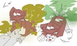 2boys facefart facesitting fart fart_fetish furry sitting_on_face tail