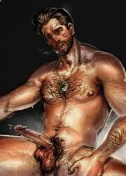 artist_request balls chest_hair cock dog_tag dog_tags dogtag dogtags erection fallout fallout_4 hairy hairy_chest hairy_male hard_on male male_focus male_only paladin_danse penis solo solo_focus solo_male