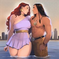 1boy 1boy1girl 1girls ai_generated ass big_ass big_breasts big_thighs breasts curvaceous curvy curvy_figure dc dc_comics digital_media_(artwork) doris_zeul female giant_male giantess giganta hips hourglass_figure huge_ass huge_breasts huge_thighs justice_league justice_league_unlimited large_ass large_breasts large_thighs legion_of_doom legs light-skinned_female light_skin long_shadow macro macro_female male male/female mature mature_female native_american native_american_male phophopho secret_society_of_super_villains slim_waist straight suicide_squad tall tall_female tall_male thick thick_hips thick_legs thick_thighs thighs voluptuous waist wide_hips wide_thighs wonder_woman_(series)