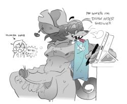 furry naked oc original_character rat real_saming