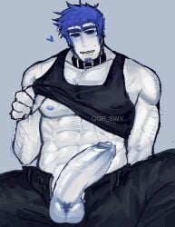 boy dick forsaken_(roblox) guest_1337 guest_1337_(forsaken) lifting_shirt penis pubes qqr_swy roblox roblox_game robloxian sex sexy tagme