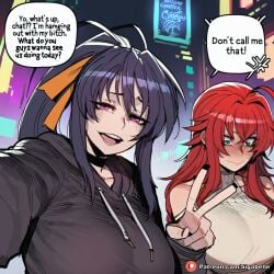1futa 1girl 1girls ai_assisted ai_generated akeno_himejima anime anime_style balls big_ass big_breasts boobs breasts caption clitoris cock comic comic_page curvaceous curvaceous_body curvaceous_female curvaceous_figure dialogue dickgirl female female_focus filming fit_female futa futa_on_female futa_only futa_sans_pussy futa_with_female futanari futanari_only girl girly hentai high_resolution high_school_dxd highres horny hourglass_figure huge_ass huge_balls huge_boobs huge_breasts huge_butt huge_cock huge_penis huge_testicles huge_thighs livestream manga manga_page medium_ass medium_breasts medium_penis muscular patreon penis pussy recording recording_on_phone recording_video red_hair redhead rias_gremory self_upload sexy shiny sigabelle speech_bubble stable_diffusion story streaming tagme text text_bubble uncensored vagina voluptuous voluptuous_female waifu waifu_diffusion worship