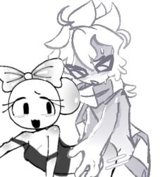 blushcrunch_studio dandy's_world dandys_world poppy_(dandy's_world) roblox sprout_(dandy's_world) tagme