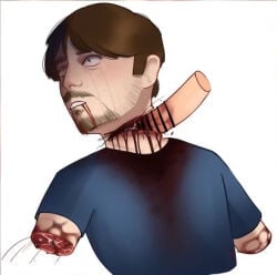 amputated_arm amputated_arms blood blood_in_mouth blood_on_face bloody bloody_penis brown_hair clothed clothed_male corpse corpse_fuck crying dead death fearful_expression gay gore goulartehentai green_eyes guro homosexual lifeless_eyes murder neck_wound necro necrophilia real_person rpf sadism sadistic sadistic_male slit_throat snuff tears tears_of_big_sad tears_of_desperation tears_of_pain tears_of_sadness tears_on_cheek vinesauce vinny_(vinesauce) wound wound_fucking wound_penetration wounded wounds yaoi