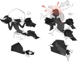 2girls black_body blush blush_lines blushing blushing_female bug bug_girl female/female female_orgasm fingering fingering_pussy hollow_knight hollow_knight:_silksong hollow_knight_(franchise) hornet_(hollow_knight) insect insect_girl lace_(hollow_knight) lace_(hollow_knight:_silksong) lesbian_sex moan moaning moaning_female moaning_in_pleasure moans orgasm pussy pussy_juice pussy_juice_drip size_difference spider spider_girl squirt squirting squirting_orgasm stomach_bulge team_cherry yuri