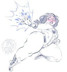 chickpea goth lipstick mandy_anders thick_thighs