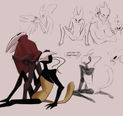 2girls big_breasts black_body blush blush_lines blushing blushing_female breasts bug bug_girl cunnilingus dialogue eating_pussy female/female hollow_knight hollow_knight:_silksong hollow_knight_(franchise) hornet_(hollow_knight) insect insect_girl large_breasts lesbian_sex pussy pussy_juice shaking shakra_(hollow_knight) shakra_(hollow_knight:_silksong) spider spider_girl spread_legs spreading team_cherry yuri