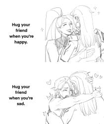 blush blushing dominant_female female female_focus female_only female_penetrated implied_penetration implied_sex instant_loss instant_loss_2koma larger_female reyna_(valorant) riot_games sage_(valorant) shorter_female smaller_female submissive_female taller_female trembling trembling_for_pleasure valorant yuri