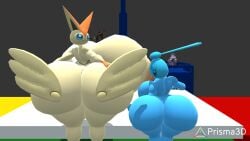 2girls 3d 3d_(artwork) anthro anthro_female anthropomorphic ass big_ass big_boobs big_booty big_booty_cheeks big_breasts big_butt boobs booty breasts butt dinosaur female giantess hot hyper hyper_ass hyper_booty hyper_butt juicy_booty juicy_butt legendary_pokemon mythical_pokemon naked naked_female nsfw nude nude_female phione pokegal pokegirl_as_pokemon pokemon pokemon_(species) pokemorph prisma3d rockstarpandapng sexy spinosaurus spinosaurus_(jurassic_park_3) thicc thick victini