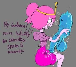 adventure_time ass balls big_ass big_balls big_penis blush blush breasts clothed clothed_female clothing crown dibujobienraro english_text fortnite fully_clothed fully_clothed_female huge_ass huge_cock huge_cock hyper_cock hyper_penis looking_at_penis open_mouth open_mouth penis pink_hair ponytail precum precum_drip precum_on_clothing precum_through_clothing princess_bubblegum sprite_(fortnite) steam steamy steamy_penis suprised suprised_expression suprised_look text text_bubble