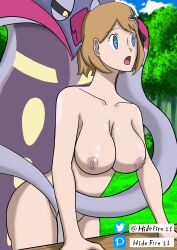 bestiality cephalopod feral malamar pokémon_(species) pokemon pokemon_xy pokemon_xy_(anime) pokephilia serena_(pokemon) tagme