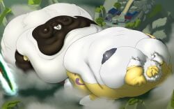 bbw bear bhm black_nipples blob crossover crossover_pairing digimon digimon_(species) dreamworks eastern_and_western_character fat fat_feet fat_hands female giant_panda grinex huge_balls huge_belly huge_breasts hyper_balls hyper_cock hyper_penis immobile kung_fu_panda male male/female master_po_ping morbidly_obese morbidly_obese_female morbidly_obese_male obese obese_female obese_male overweight overweight_female overweight_male renamon ridiculously_fat sex ssbbw ssbhm