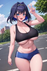 1girls ai_generated blue_eyes blue_hair curvaceous curvy_body curvy_female female female_focus hi_res hololive hololive_english huge_breasts looking_at_viewer mogumachine ouro_kronii seductive_look solo_female solo_focus stable_diffusion virtual_youtuber
underboob