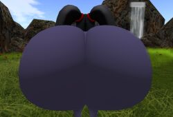 anthro big_ass bubble_butt fat huge_ass tagme ubel_(zer0264) zer0264