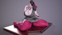 1girls 3d 3d_model alternate_ass_size alternate_body_type alternate_breast_size animated ass ass_focus big_ass big_breasts blush blushed breasts breasts_bigger_than_head bubble_ass bubble_butt clothed clothing dress feet female female_only fully_clothed half-closed_eyes huge_ass huge_breasts human human_only kneeling large_ass large_breasts light-skinned_female light_skin looking_at_viewer looking_back massive_ass massive_breasts mp4 music nintendo pantyhose pokemon pokemon_rse rear_view render roxanne_(pokemon) sideboob sleeveless solo solo_female sound thick_ass thick_thighs thighs usukeninja video wide_hips