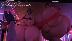 2girls 3d alternate_breast_size ass_bigger_than_body ass_bigger_than_breasts ass_bigger_than_head ass_bigger_than_torso bottom_heavy brazilian brazilian_female breasts_bigger_than_head caveira_(rainbow_six) female female_only giant_breasts hyper hyper_ass hyper_breasts hyper_thighs large_breasts massive_ass massive_breasts mira_(rainbow_six) obese polakpeasant pov rainbow_six rainbow_six_siege tagme thick_thighs