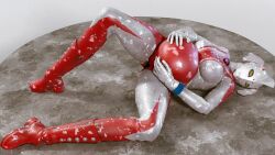 covered_in_cum cum mother_of_ultra pregnant sleeping ultraman_(franchise) ultrawoman_marie