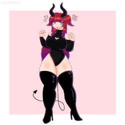 1girls 2023 big_boots big_breasts black_boots boob_window boots claireya demon_girl demon_horns demon_tail female female_focus female_only heart high_heels high_resolution highres horns human human_only pink_background pink_eyes red_hair roblox roblox_avatar robloxian seductive seductive_look seductive_mouth seductive_pose seductive_smile shoulders simple_background solo solo_female solo_focus succubus succubus_costume succubus_tail succubus_wings thick_thighs thighhighs valefor_(claireya) voluptuous voluptuous_female white_skin