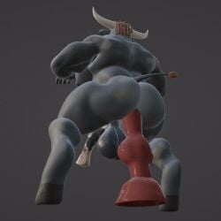 1:1 1boy 3d animal_genitalia animal_penis animated anthro ass balls big_balls big_dildo blender blender_(software) blender_eevee blue_body blue_skin bovid bovine breasts brown_hair cattle codans digital_media_(artwork) dildo dildo_riding dildo_sitting equine_genitalia equine_penis flared_penis genitals gif grey_background hair himbo hooves horn horsecock knotted_dildo male male_focus male_only mammal moobs multicolored_body multicolored_penis muscular muscular_anthro nipples odis_(codans) penetration penis saggy_balls sex_toy short_playtime side_boob simple_background solo solo_male tail tail_motion tailwag thick_thighs