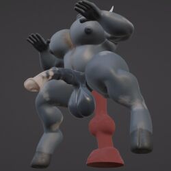 1:1 1boy 3d animal_genitalia animal_penis animated anthro ass balls big_balls big_dildo blue_body blue_skin bovid bovine breasts brown_hair cattle codans digital_media_(artwork) dildo dildo_riding dildo_sitting equine_genitalia equine_penis flared_penis genitals gif grey_background hair himbo hooves horn horsecock knotted_dildo male male_focus male_only mammal moobs multicolored_body multicolored_penis muscular muscular_anthro nipples odis_(codans) penetration penis saggy_balls sex_toy short_playtime side_boob simple_background solo solo_male tail tail_motion tailwag thick_thighs